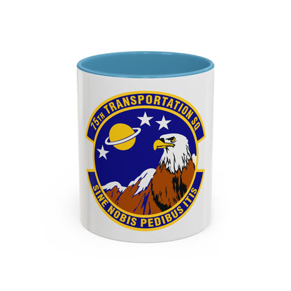 75th Transportation Squadron (U.S. Air Force) Accent Coffee Mug
