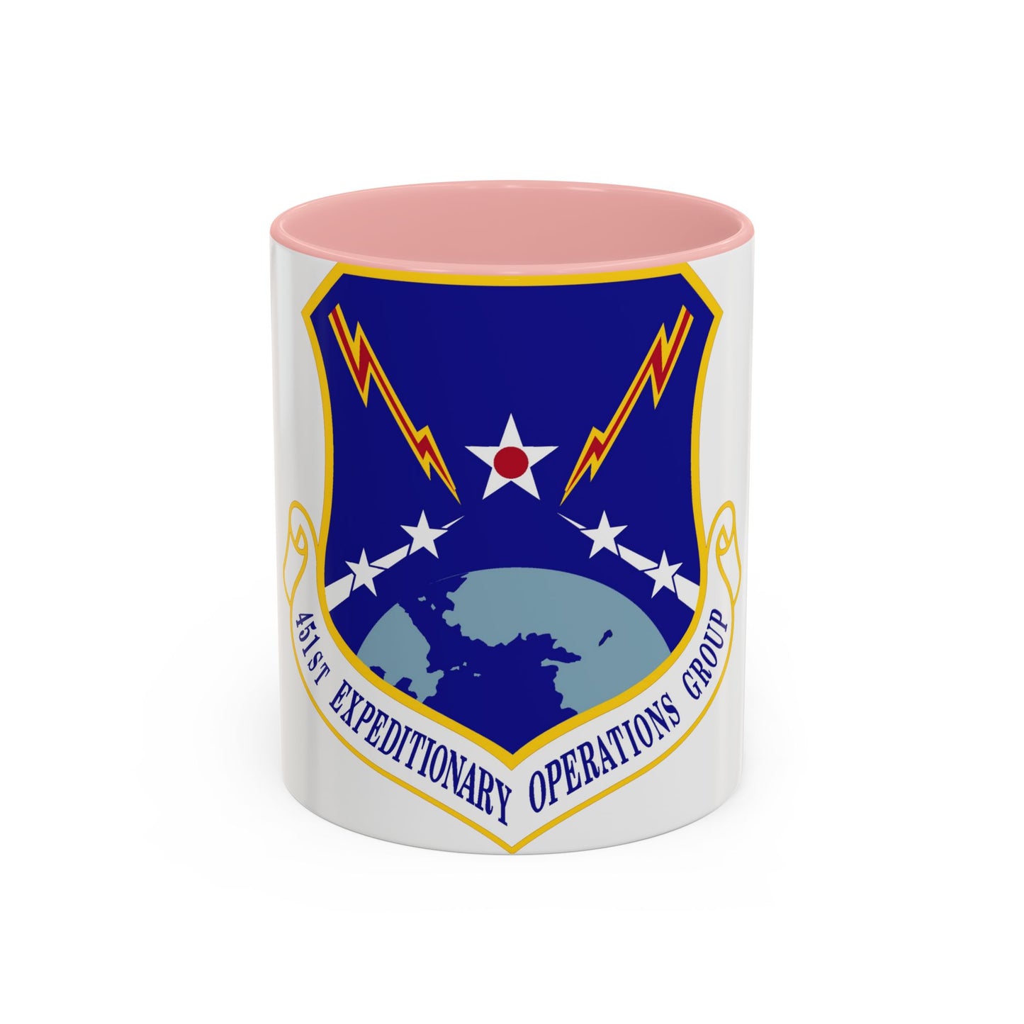 451st Expeditionary Operations Group (U.S. Air Force) Accent Coffee Mug