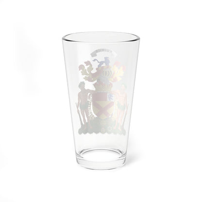 Coats of Arms of Edward Bruce 10th Earl of Elgin and 14th Earl of Kincardine (Scotland) (Coat of Arms) Pint Glass 16oz
