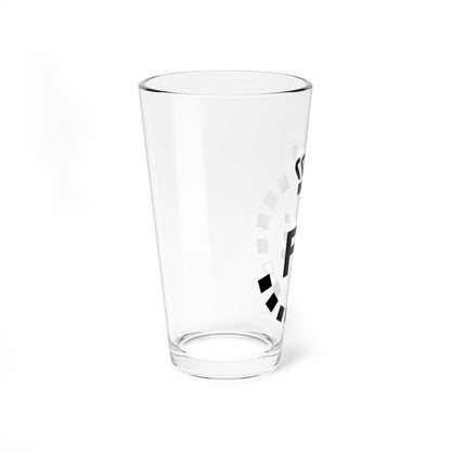 Logo of Danish Defence Intelligence Service (Denmark) (Coat of Arms) Pint Glass 16oz
