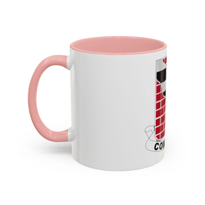 463 Engineer Battalion (U.S. Army) Accent Coffee Mug