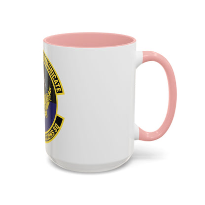505th Communications Squadron (U.S. Air Force) Accent Coffee Mug