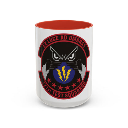 771st Test Squadron (U.S. Air Force) Accent Coffee Mug