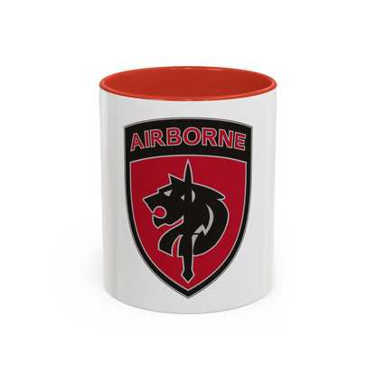 Special Operations Command Africa (U.S. Army) Accent Coffee Mug