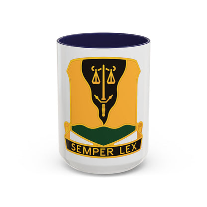 125 Military Police Battalion (U.S. Army) Accent Coffee Mug