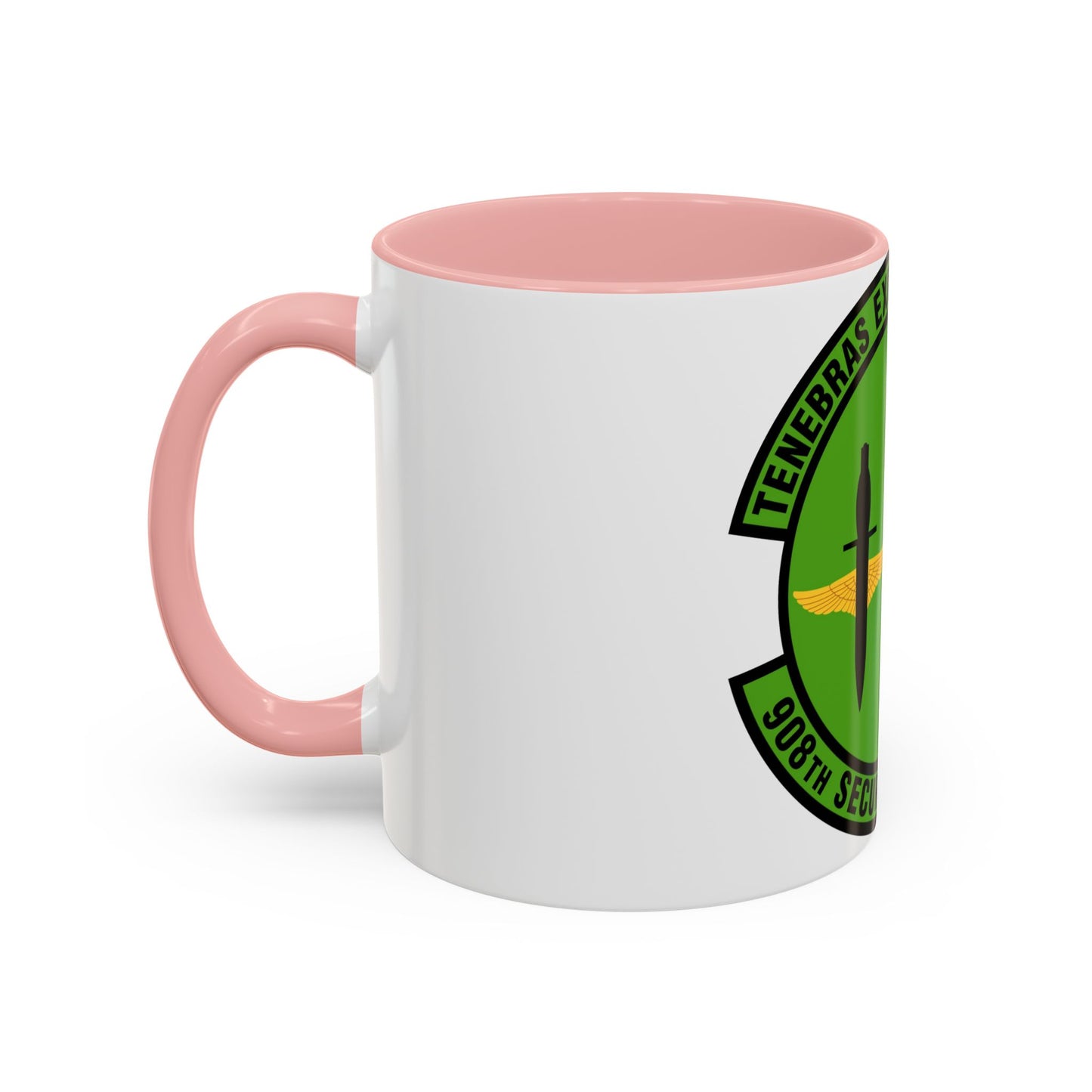 908th Security Forces Squadron (U.S. Air Force) Accent Coffee Mug