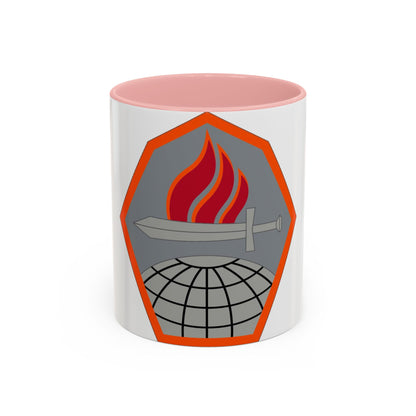 Tasse à café décorative du Cyber ​​Center of Excellence (armée américaine)