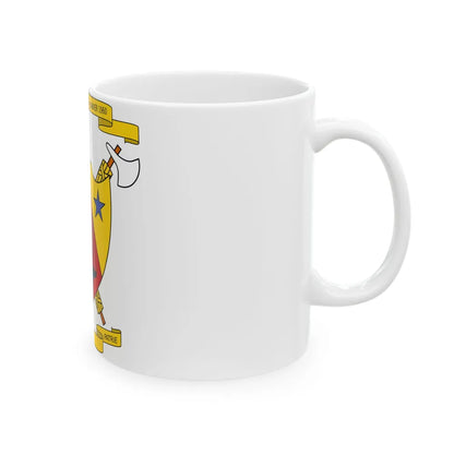 Coat of Arms of Cameroon (1961-1975) - White Coffee Mug-Go Mug Yourself