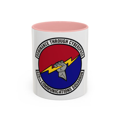 628th Communications Squadron (U.S. Air Force) Accent Coffee Mug