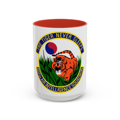 607th Air Intelligence Squadron (U.S. Air Force) Accent Coffee Mug