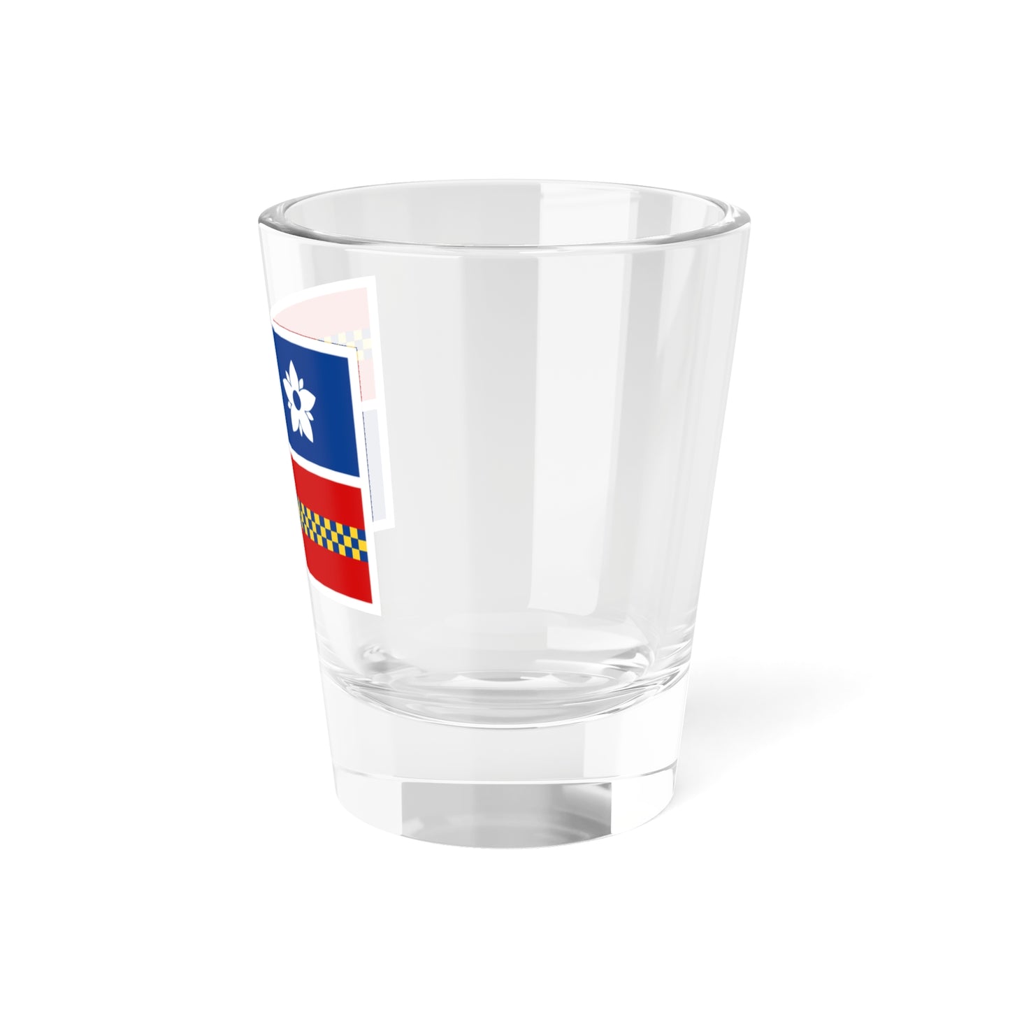 Flag of Leesburg Virginia (United States) Shot Glass 1.5oz