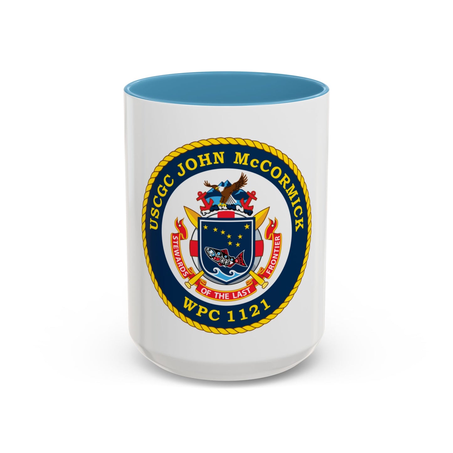 USS John McCormick WPC 1121 (U.S. Coast Guard) Accent Coffee Mug