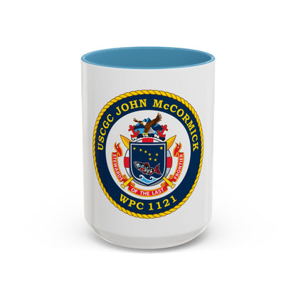 USS John McCormick WPC 1121 (U.S. Coast Guard) Accent Coffee Mug