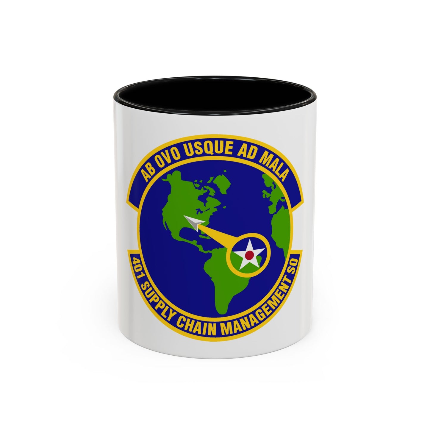 401st Supply Chain Management Squadron (U.S. Air Force) Accent Coffee Mug