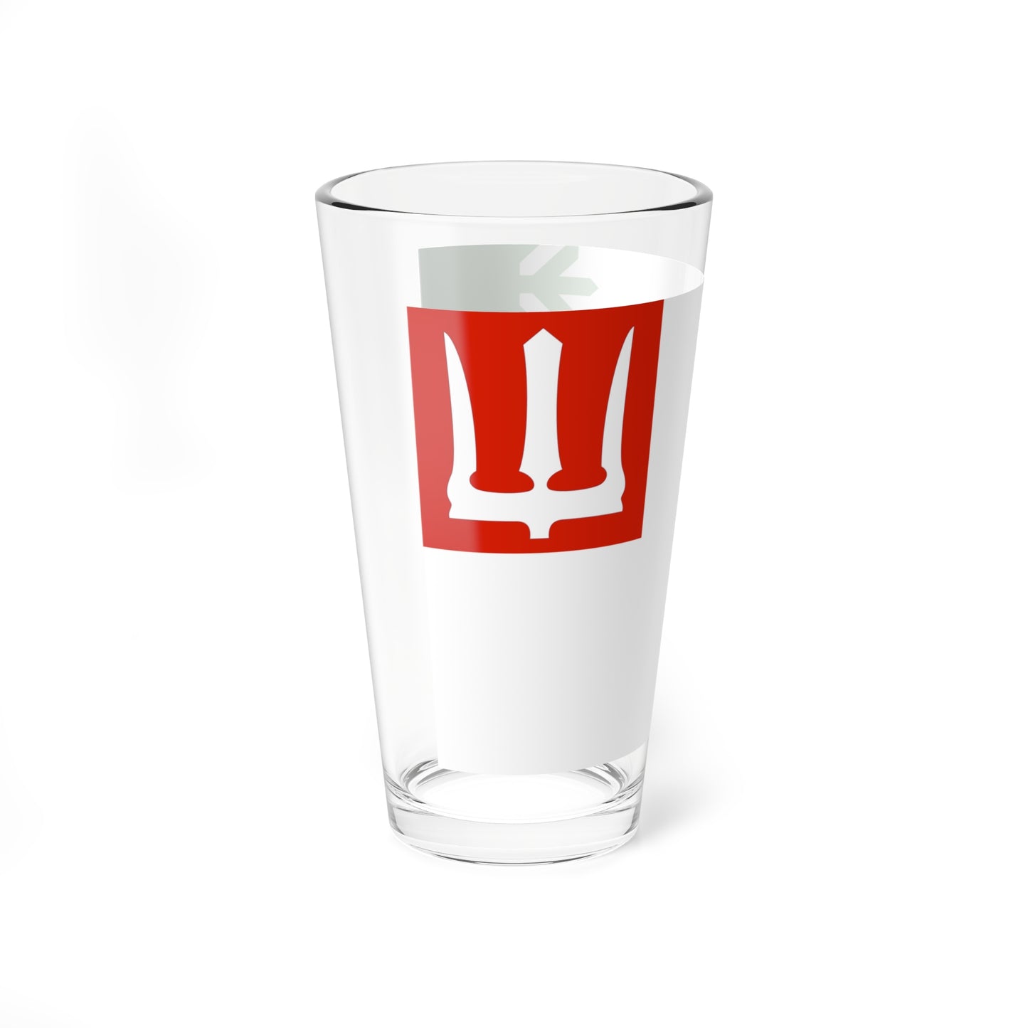 Flag of Volkhovsky rayon Leningrad oblast (Russia) Pint Glass 16oz