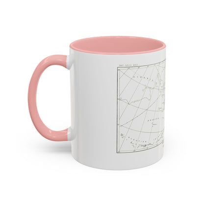 Alaska - Sketch Map (1891) (Map) Accent Coffee Mug