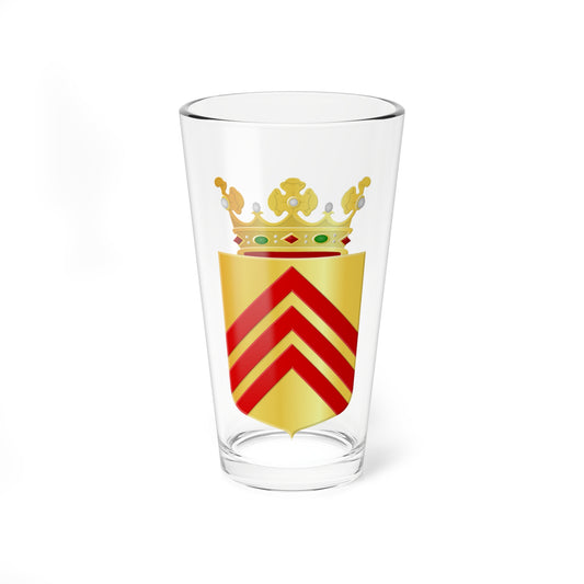 Coat of arms of Voorst (Netherlands) (Coat of Arms) Pint Glass 16oz