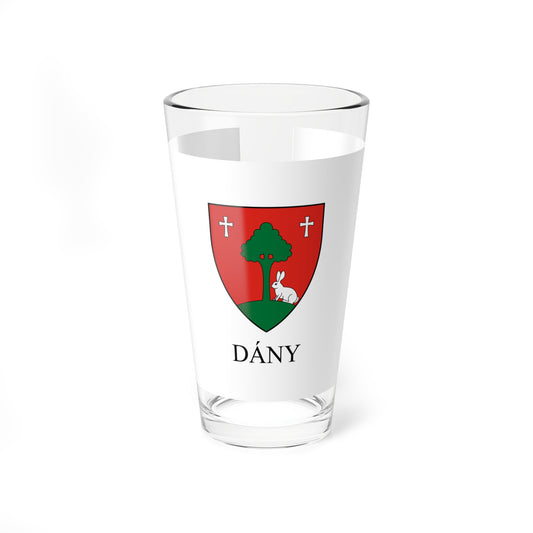 Flag of Dany (Hungary) Pint Glass 16oz