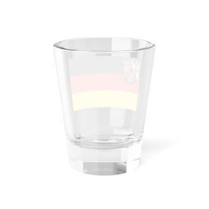 Flag of Rhineland Palatinate Germany - Shot Glass 1.5oz