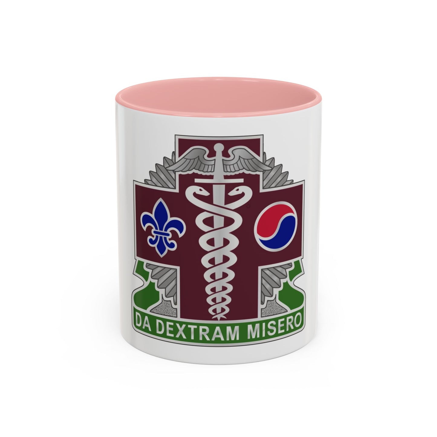 65 Medical Brigade 2 (U.S. Army) Accent Coffee Mug