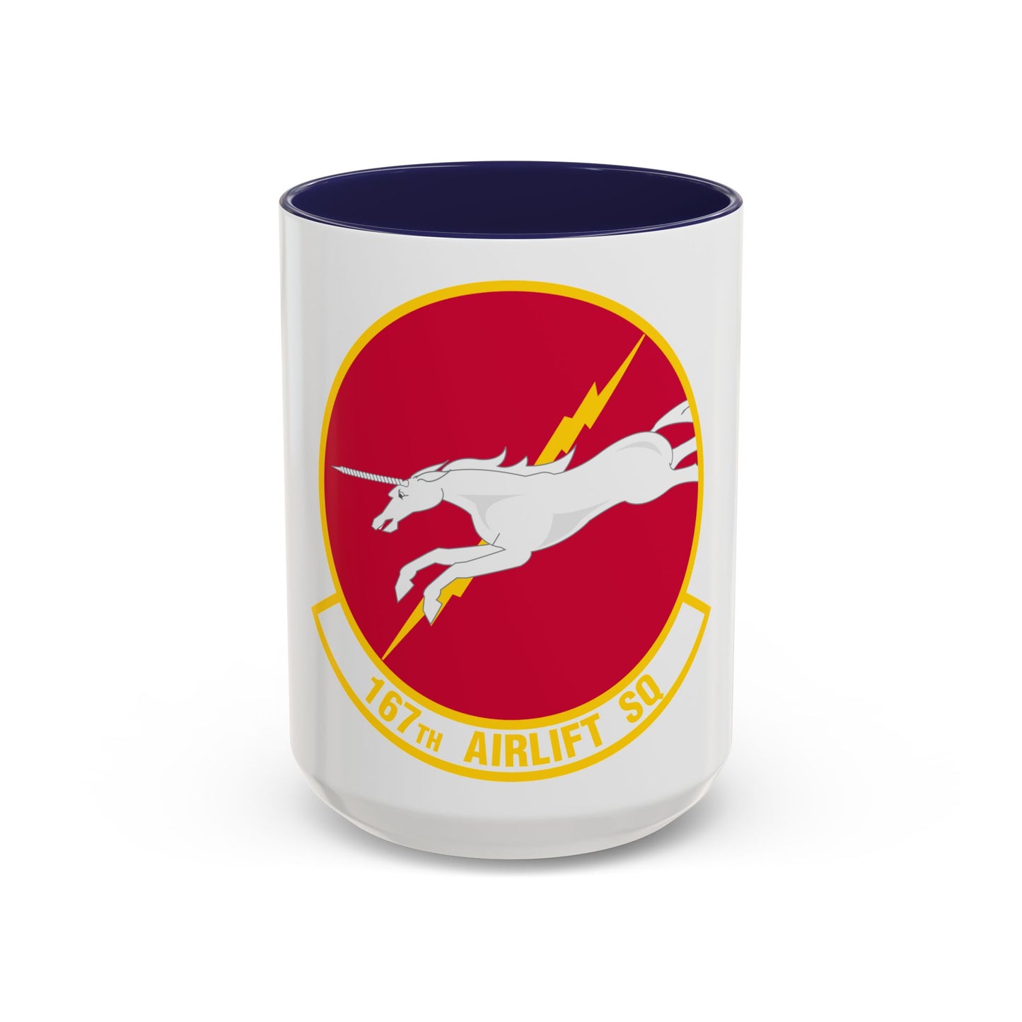167 Airlift Squadron (U.S. Air Force) Accent Coffee Mug