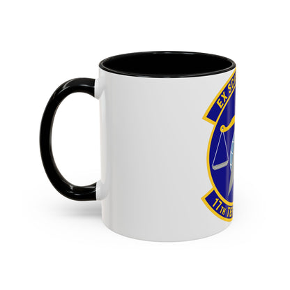 17th Test Squadron (U.S. Air Force) Accent Coffee Mug