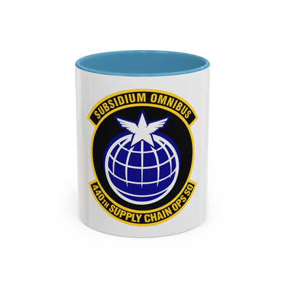 440th Supply Chain Operations Squadron (U.S. Air Force) Accent Coffee Mug