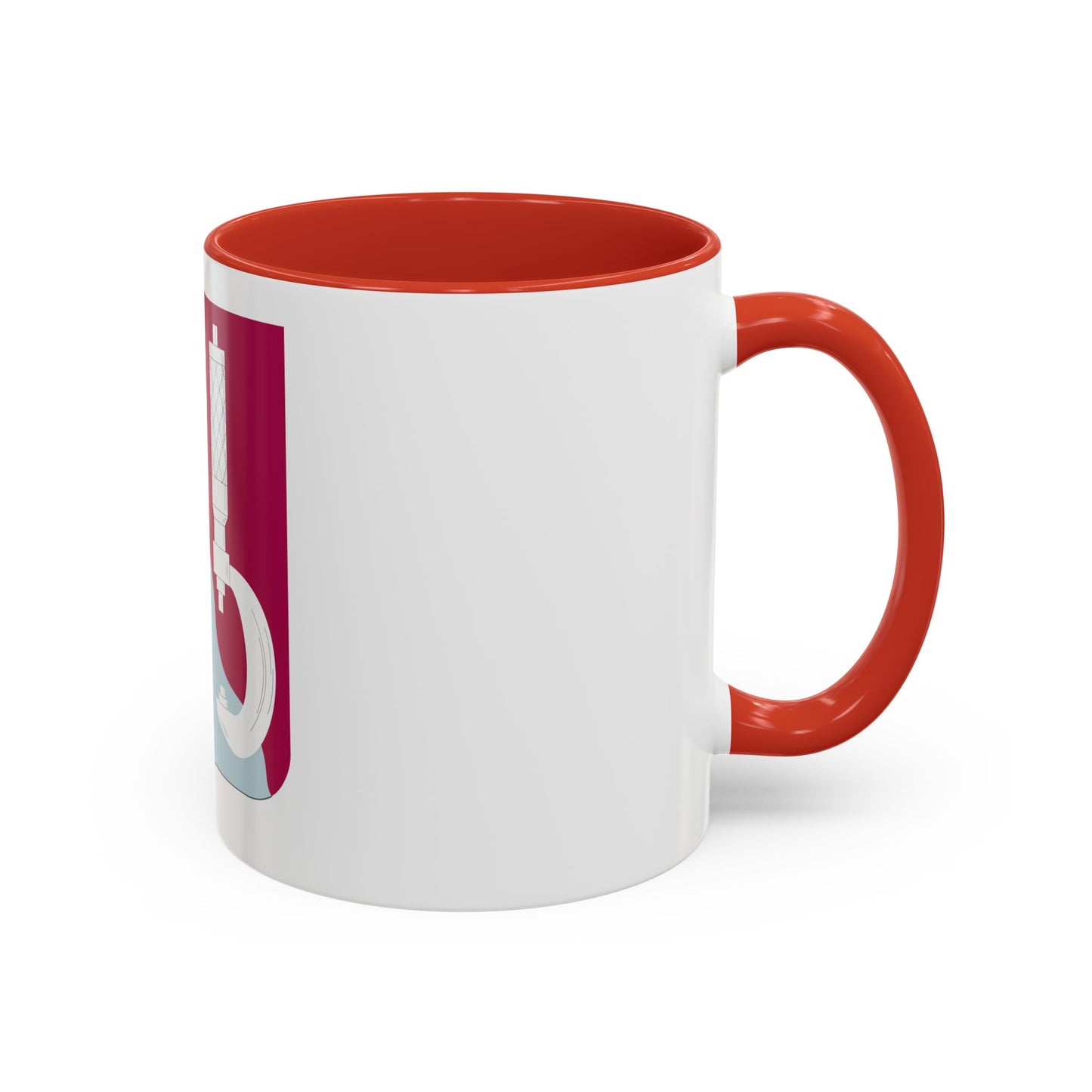 55 Maintenance Battalion (U.S. Army) Accent Coffee Mug