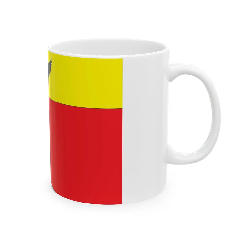 Flag of Voronezh Russia - White Coffee Mug-Go Mug Yourself