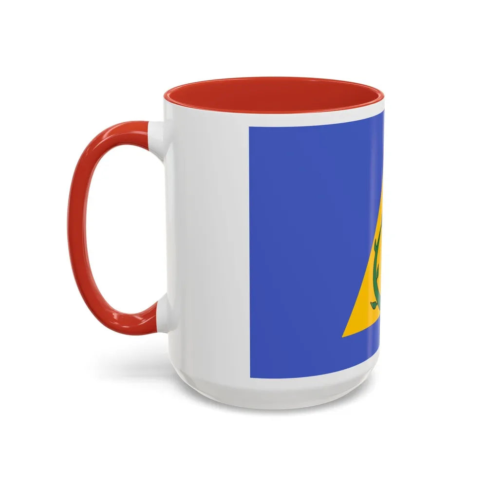 Flag of Kayangel Palau - Accent Coffee Mug-Go Mug Yourself