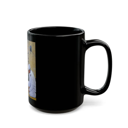 Rockwell2 (14) - Black Coffee Mug-Go Mug Yourself