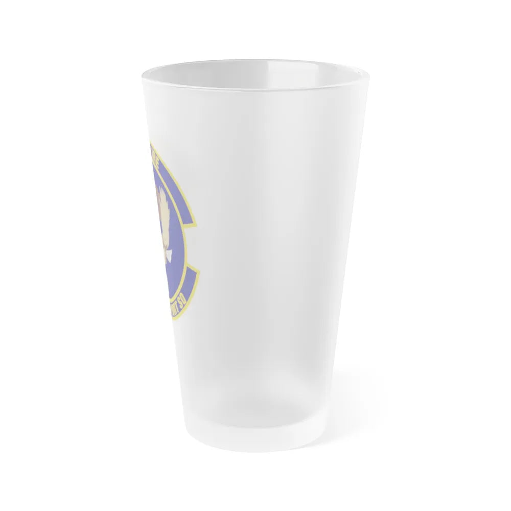 74th Aerial Port Squadron (U.S. Air Force) Frosted Pint Glass 16oz-Go Mug Yourself