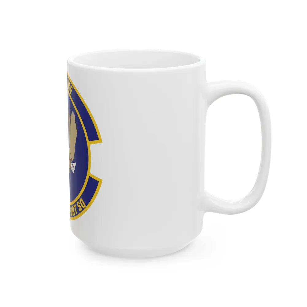 74th Aerial Port Squadron (U.S. Air Force) White Coffee Mug-Go Mug Yourself