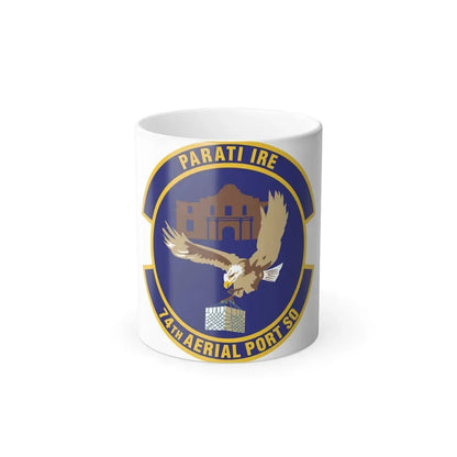 74th Aerial Port Squadron (U.S. Air Force) Color Changing Coffee Mug 11oz - Go Mug Yourself