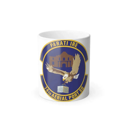 74th Aerial Port Squadron (U.S. Air Force) Color Changing Coffee Mug 11oz - Go Mug Yourself