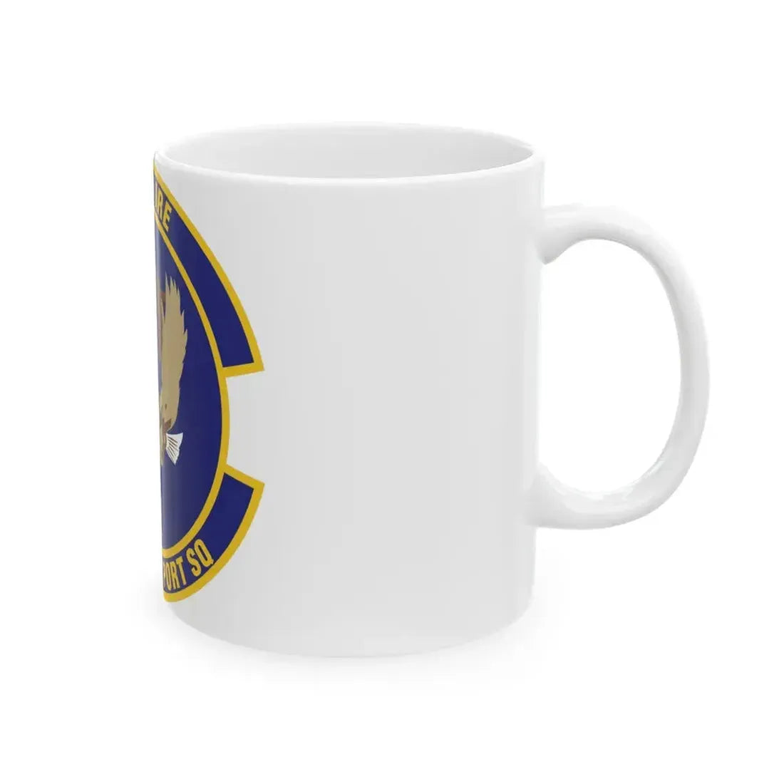 74th Aerial Port Squadron (U.S. Air Force) White Coffee Mug - Go Mug Yourself