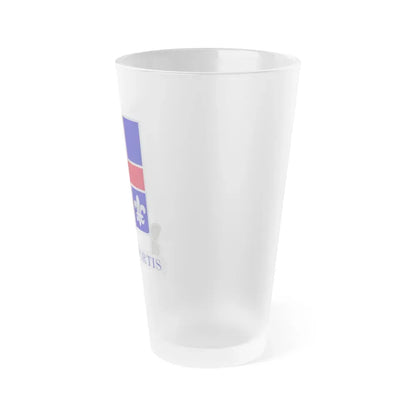 74th Infantry Regiment (U.S. Army) Frosted Pint Glass 16oz - Go Mug Yourself
