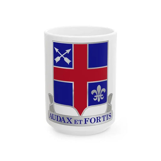 74th Infantry Regiment (U.S. Army) White Coffee Mug 15oz - Go Mug Yourself