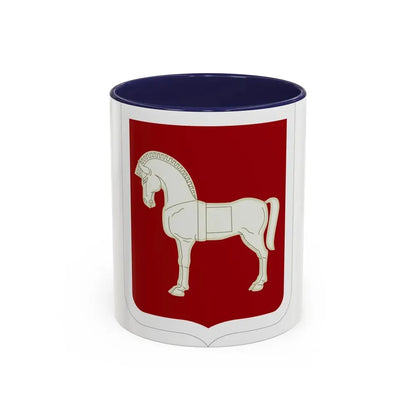 75 Engineer Battalion 2 (U.S. Army) Accent Coffee Mug 11oz Navy - Go Mug Yourself