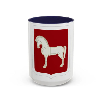 75 Engineer Battalion 2 (U.S. Army) Accent Coffee Mug 15oz Navy - Go Mug Yourself