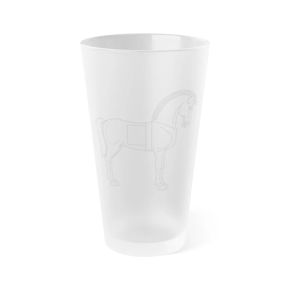 75 Engineer Battalion (U.S. Army) Frosted Pint Glass 16oz-Go Mug Yourself