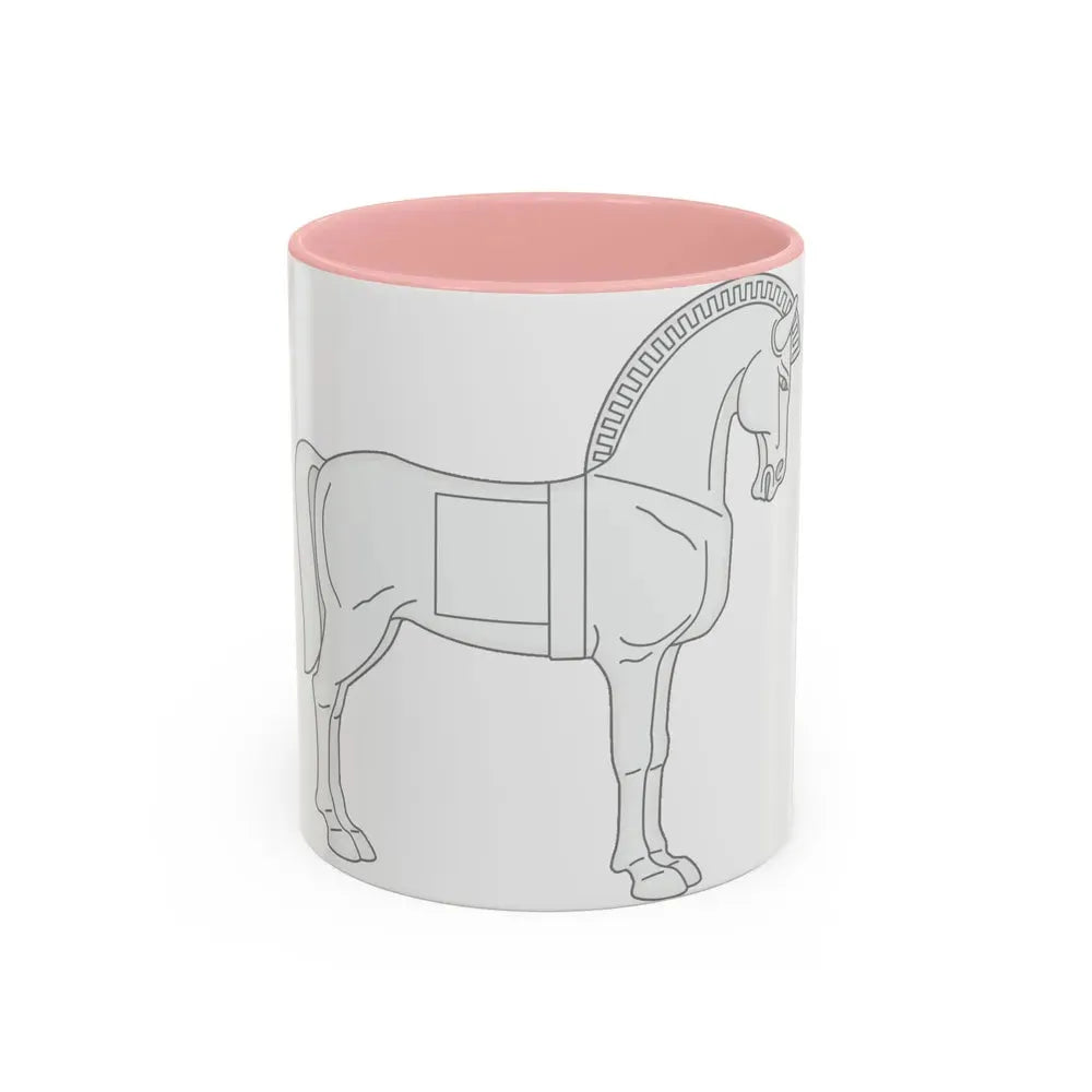75 Engineer Battalion (U.S. Army) Accent Coffee Mug 11oz Pink - Go Mug Yourself