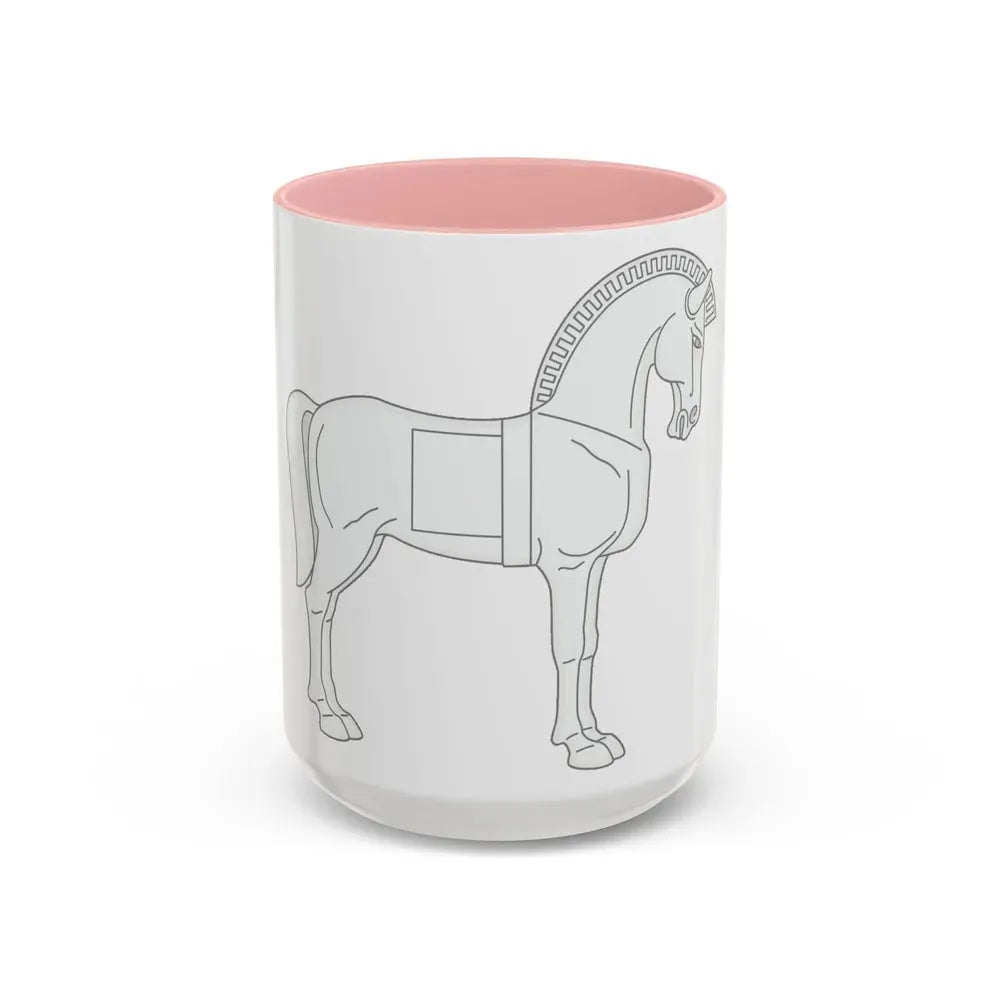 75 Engineer Battalion (U.S. Army) Accent Coffee Mug 15oz Pink - Go Mug Yourself
