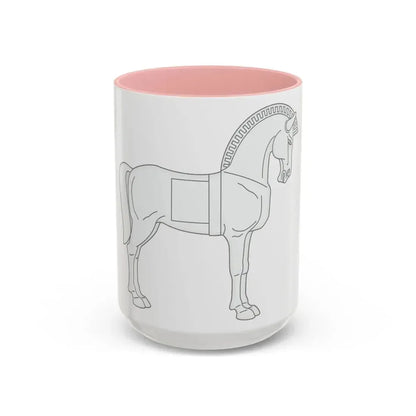 75 Engineer Battalion (U.S. Army) Accent Coffee Mug 15oz Pink - Go Mug Yourself