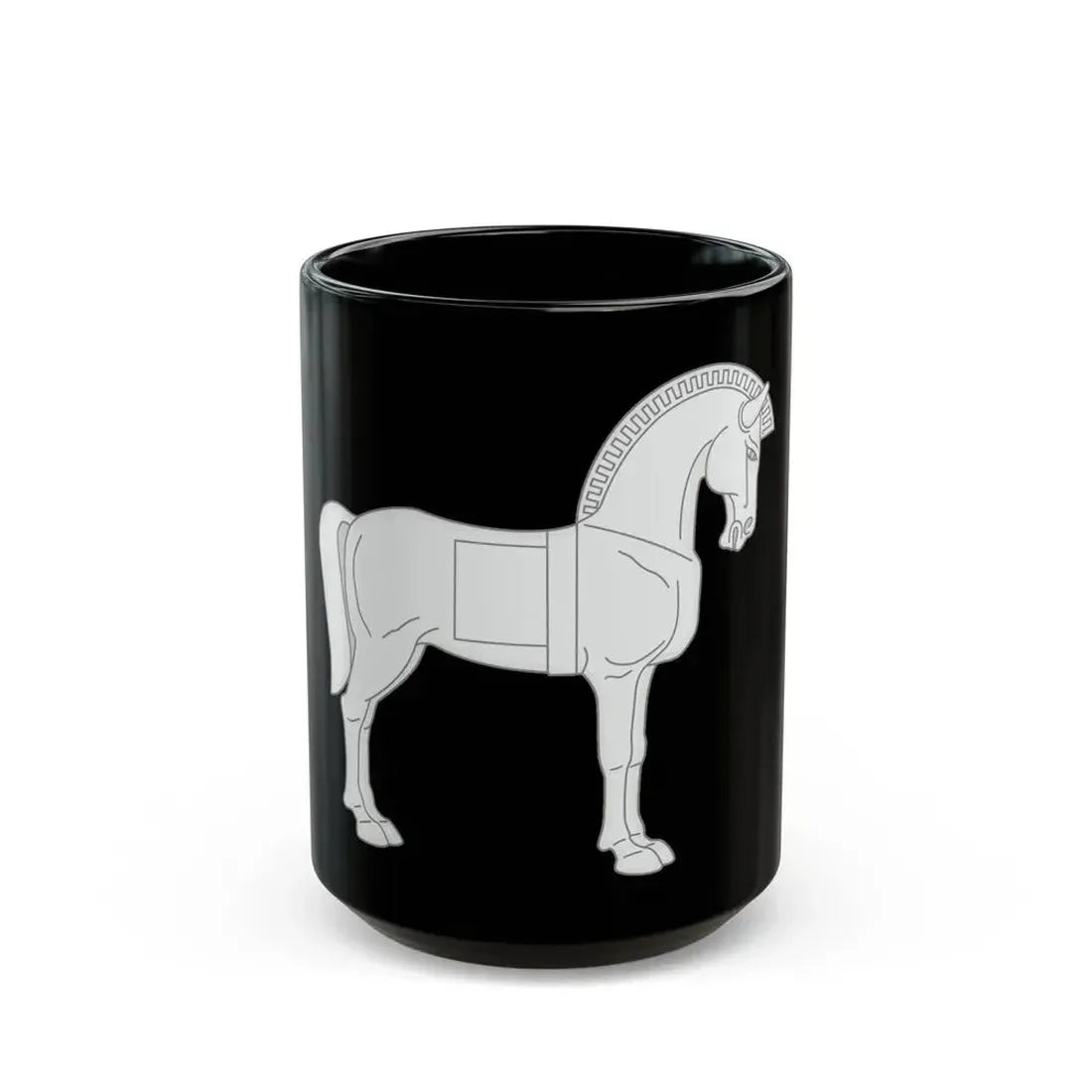 75 Engineer Battalion (U.S. Army) Black Coffee Mug 15oz - Go Mug Yourself