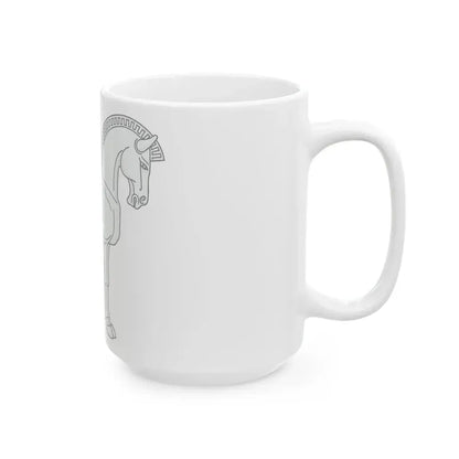 75 Engineer Battalion (U.S. Army) White Coffee Mug - Go Mug Yourself