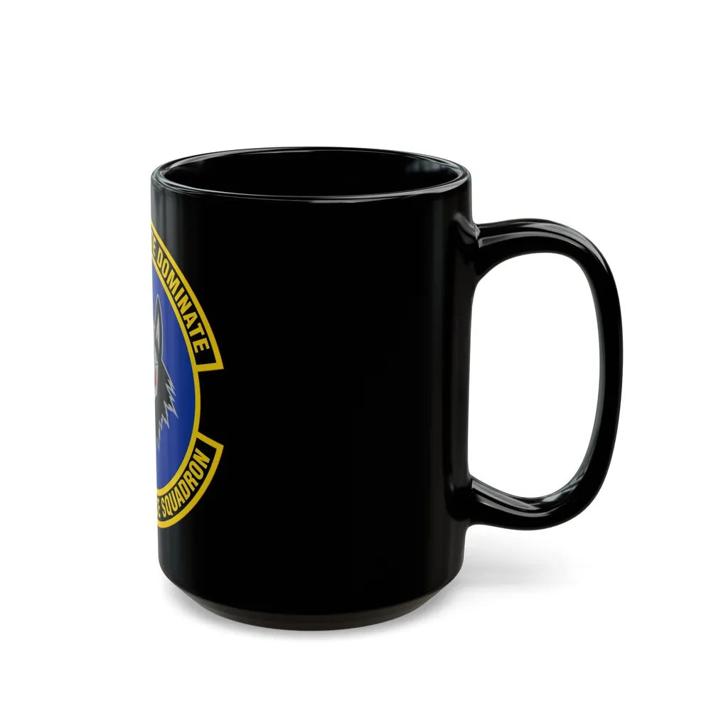 75 Intelligence Squadron ACC (U.S. Air Force) Black Coffee Mug-Go Mug Yourself