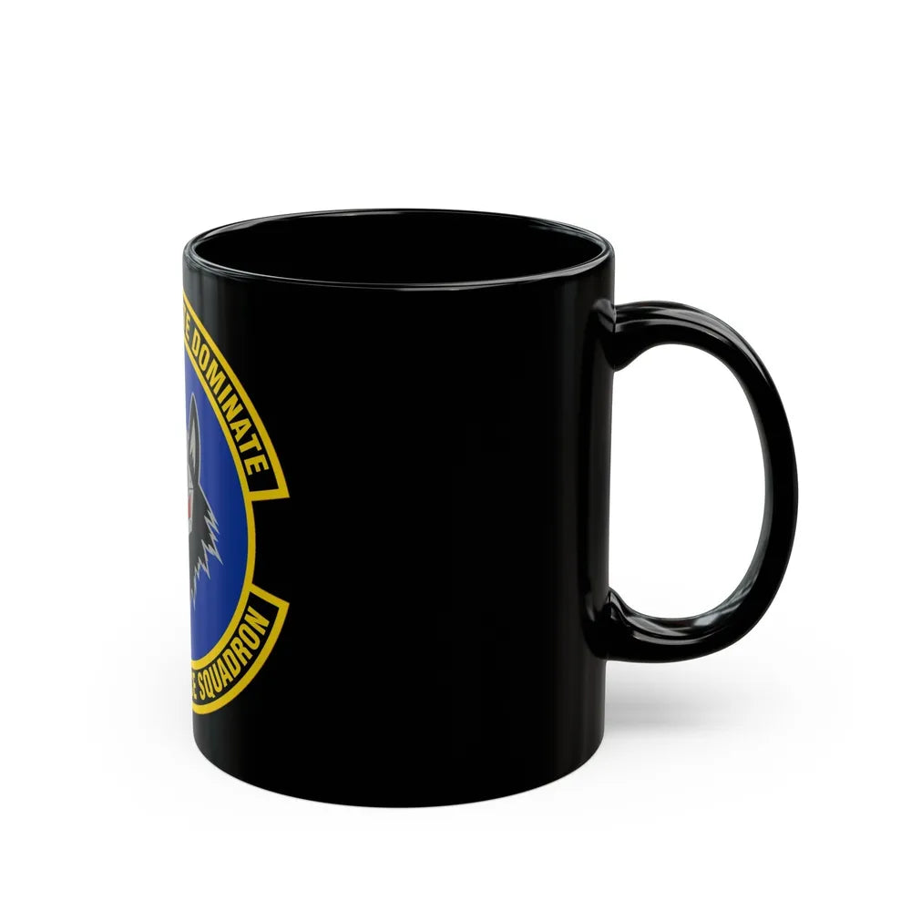 75 Intelligence Squadron ACC (U.S. Air Force) Black Coffee Mug-Go Mug Yourself