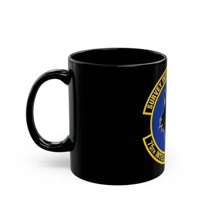 75 Intelligence Squadron ACC (U.S. Air Force) Black Coffee Mug-Go Mug Yourself