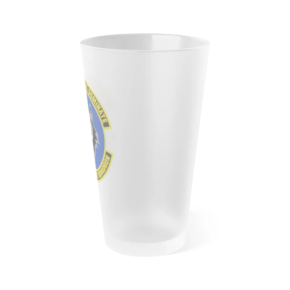 75 Intelligence Squadron ACC (U.S. Air Force) Frosted Pint Glass 16oz-Go Mug Yourself